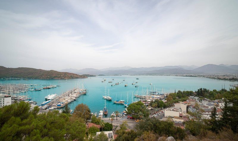Fethiye market and harbour