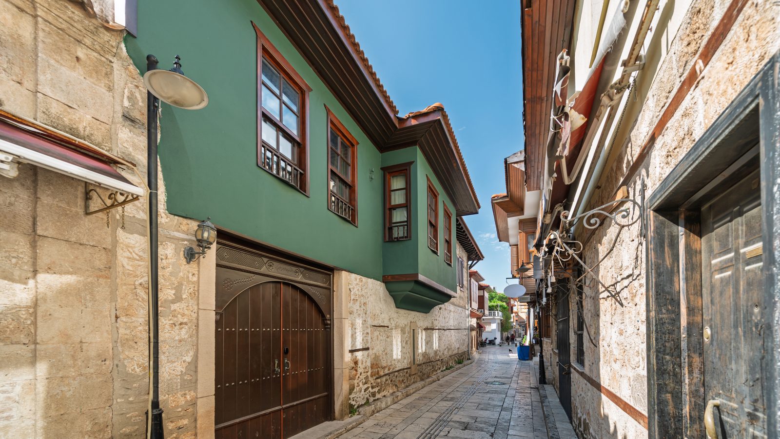 The old harbour and Ottoman houses of Kaleiçi, Antalya