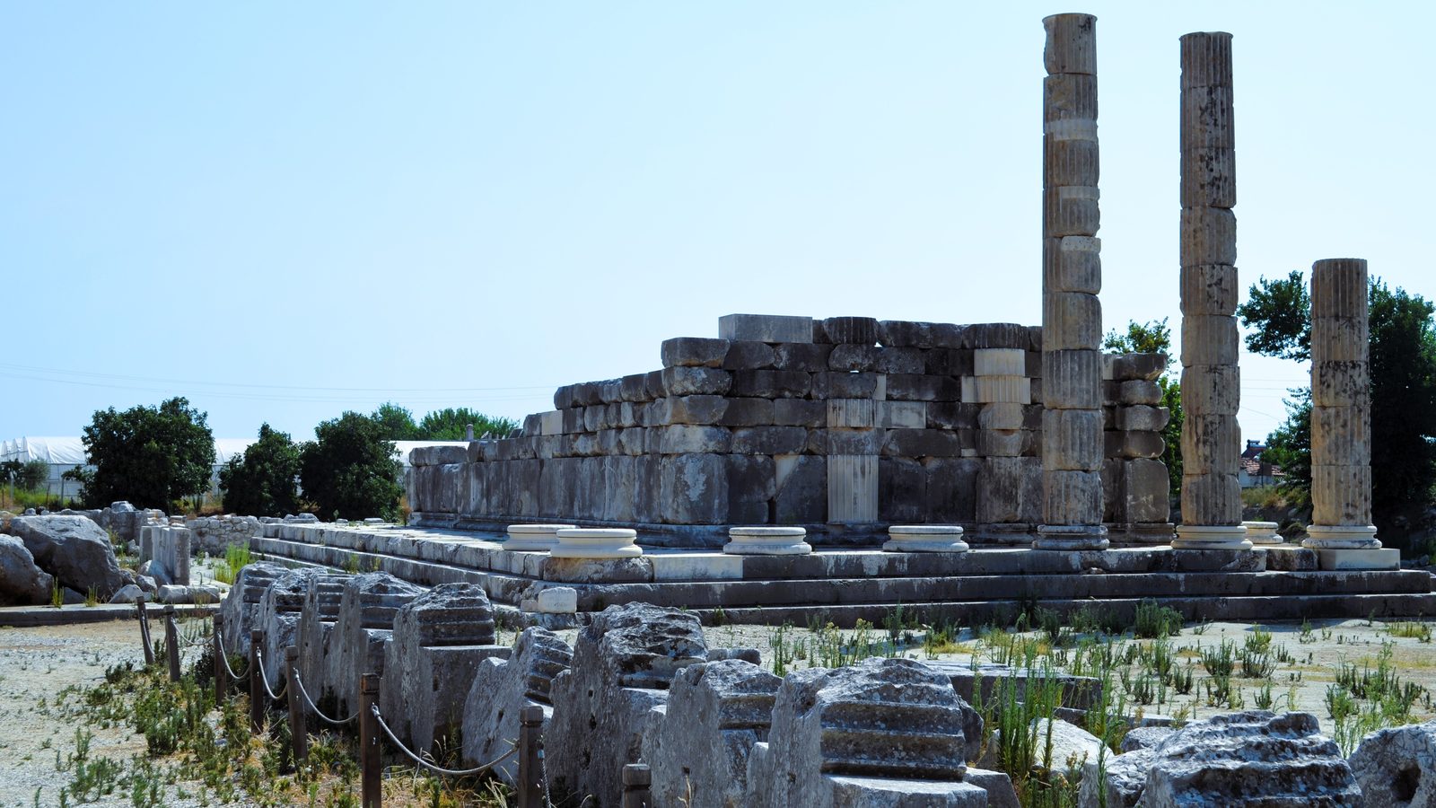 Le sanctuaire de Létôon, près de Xanthos