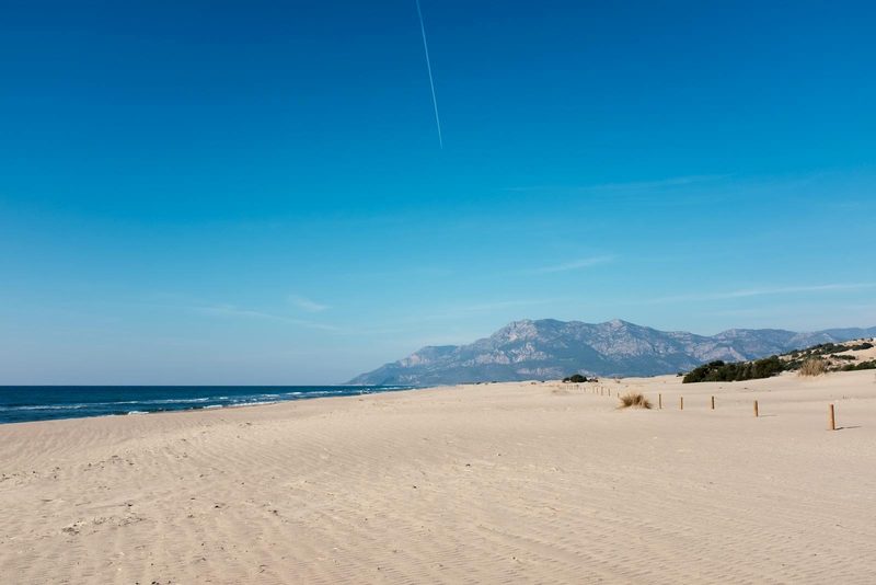 Patara beach and ruins